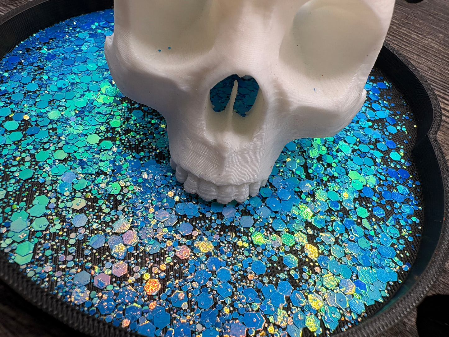Sky Flowers: Chameleon Color shift Chunky Glitter Mix