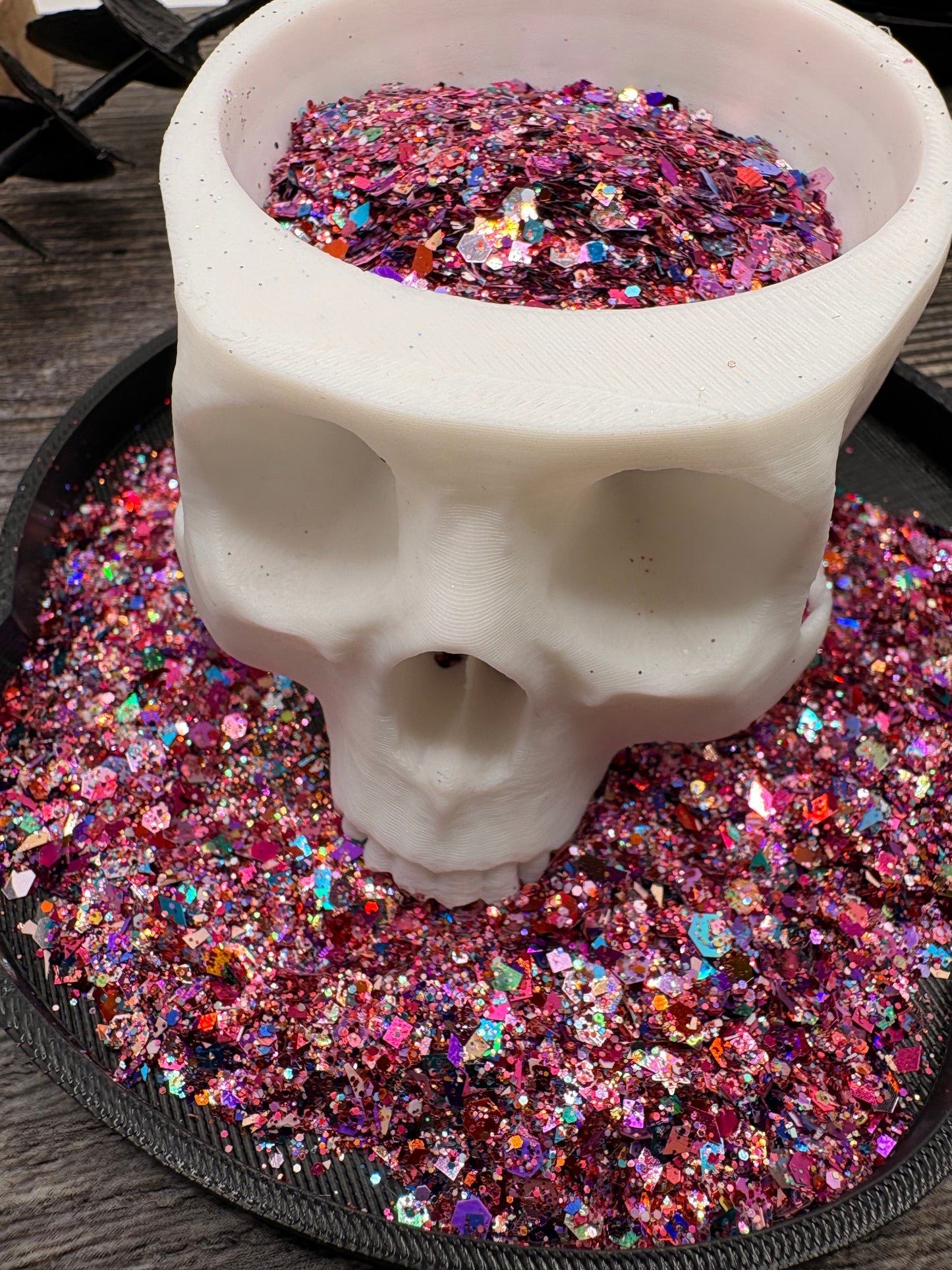 Glitter Bombed: irregular chunky shard holographic glitter mix, crafting supplies glitter, craft glitter, polyester glitter for crafts