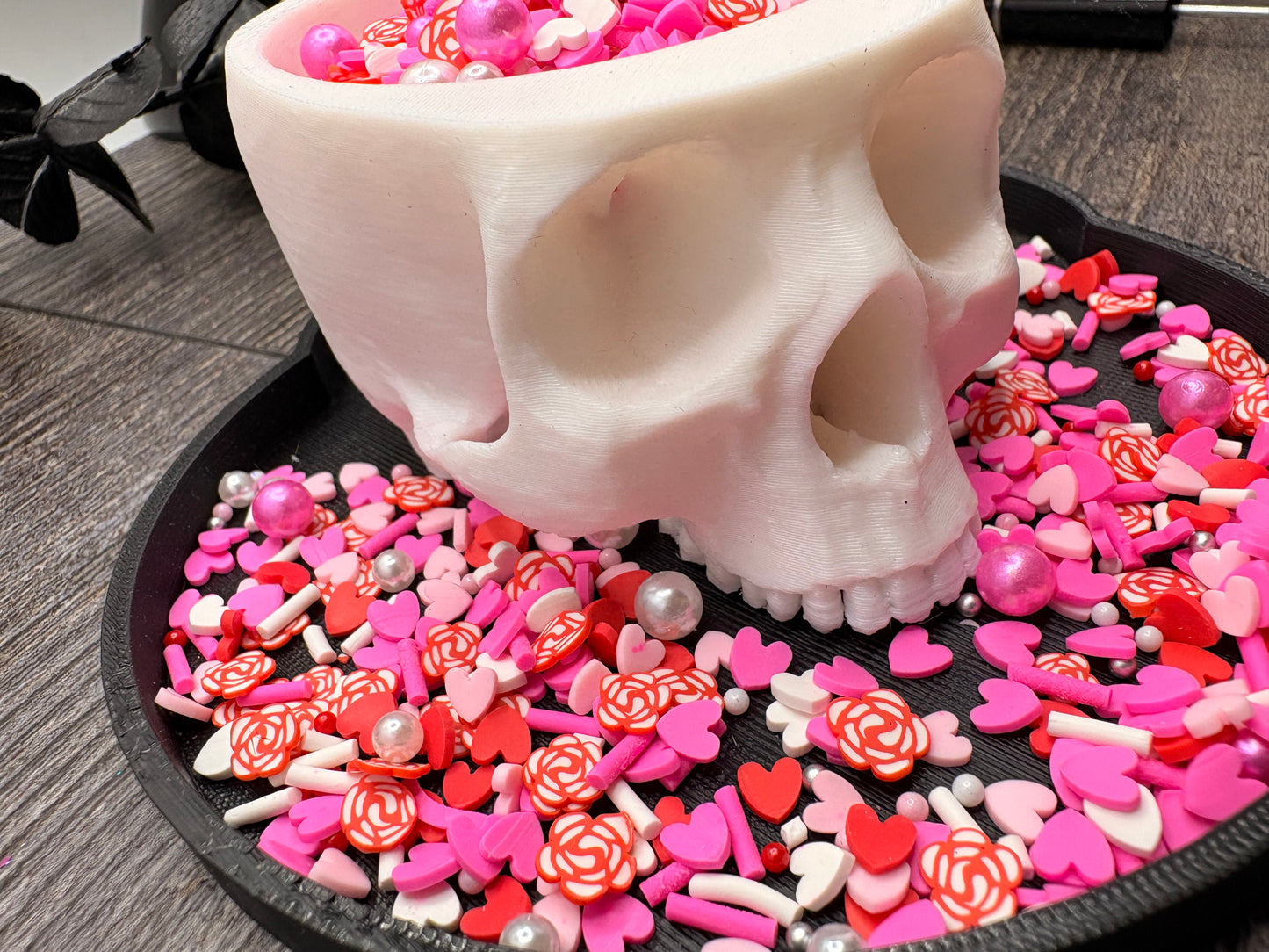 Lovestruck Filler: Mixed Media clay filler, resin accents, cute shaker fillers, crafting additives 1oz Wt.