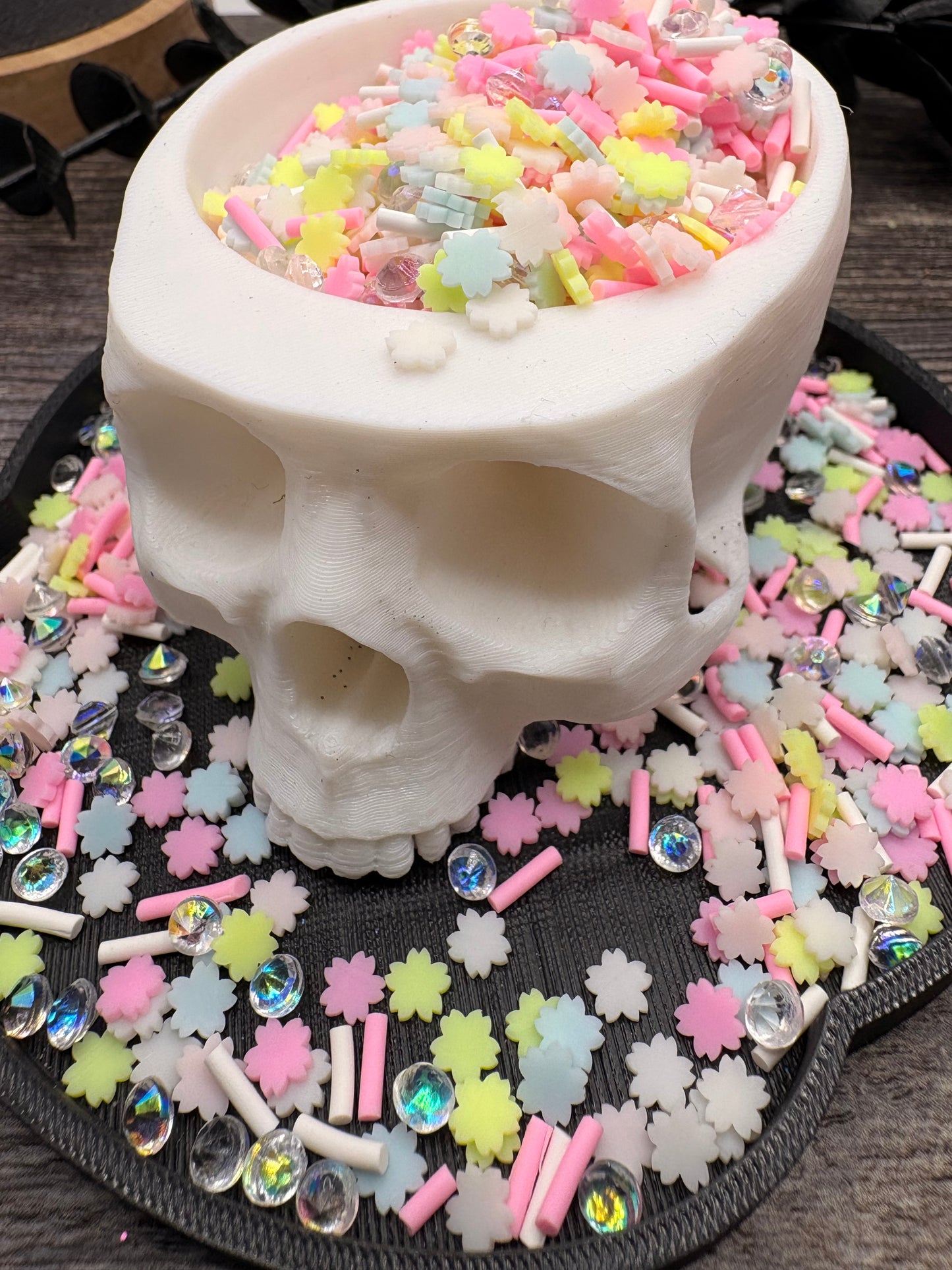 Sakura Oujo Filler: Mixed Media clay filler, resin accents, cute shaker fillers, crafting additives 1oz Wt.
