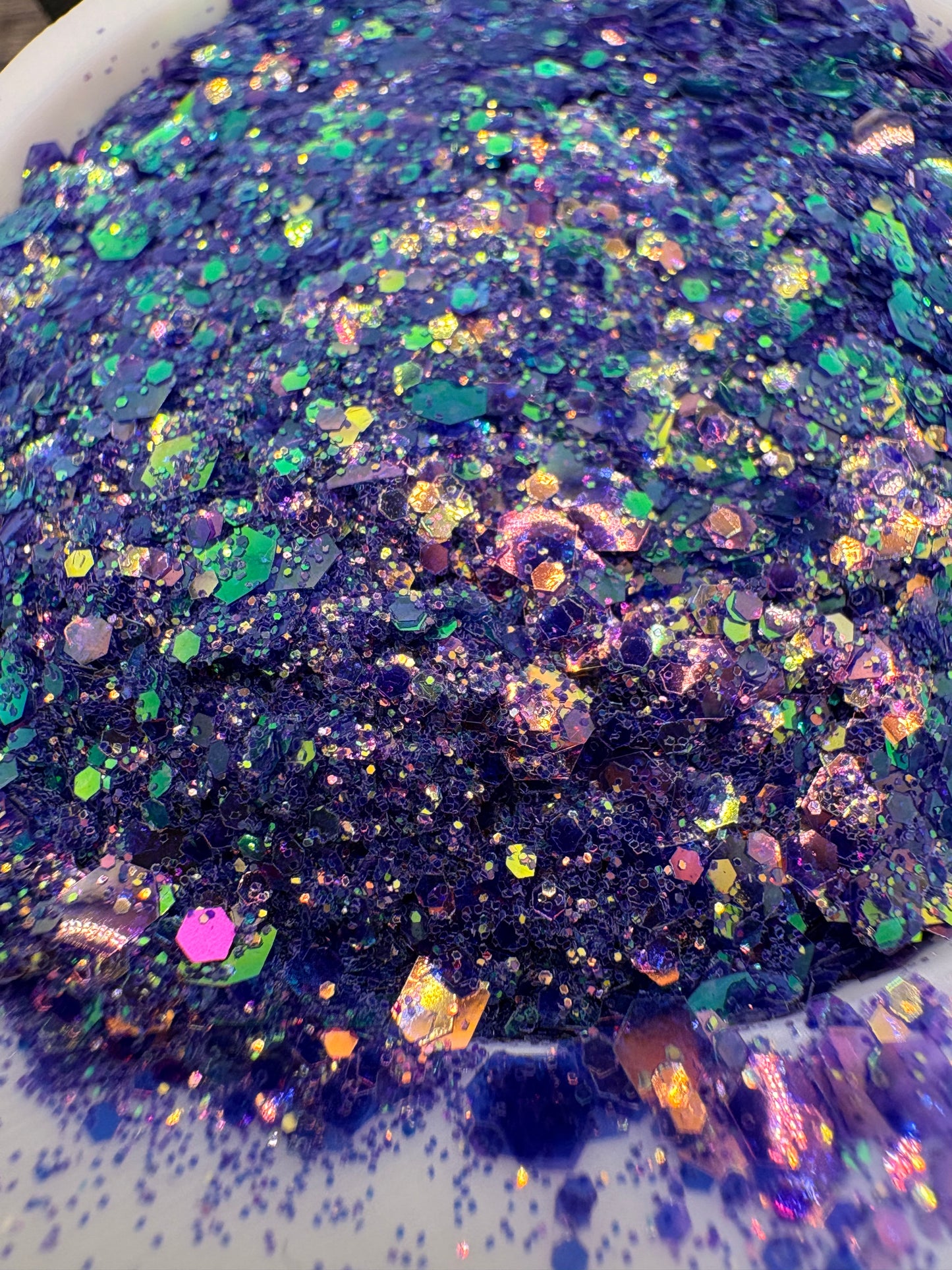 Dark Matter: Chunky IR Chameleon Glitter blend