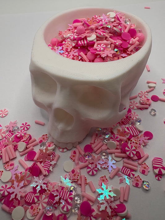 Winter Sweets, mixed media filler, custom add in crafting, shaker resin bits, filler decor, resin crafting, 1oz wt.