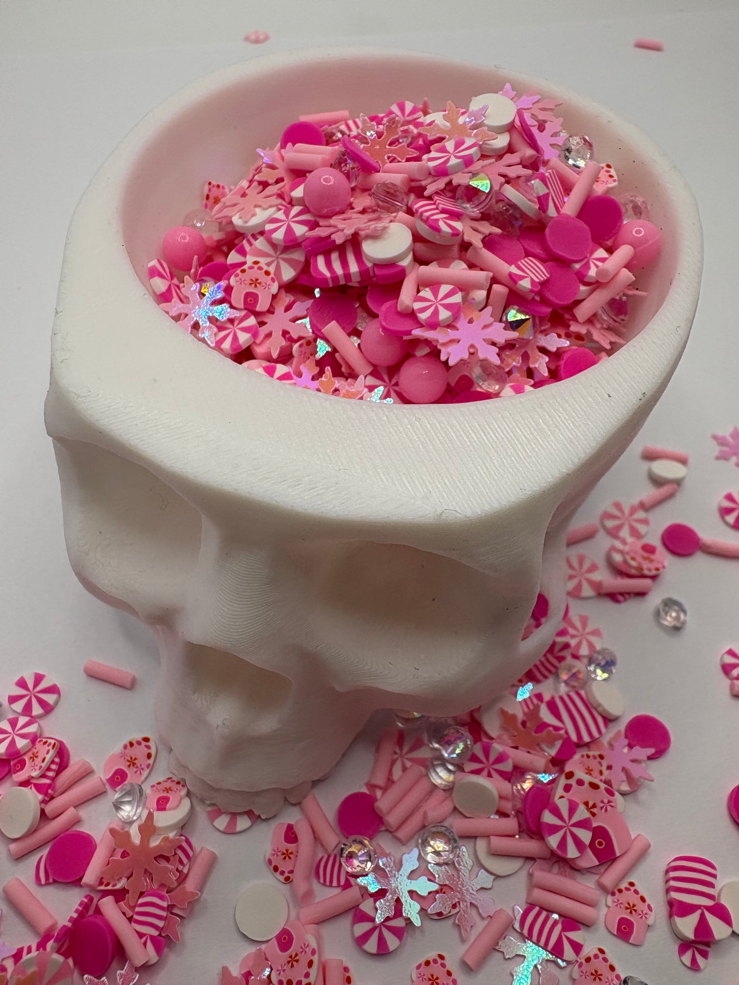 Winter Sweets, mixed media filler, custom add in crafting, shaker resin bits, filler decor, resin crafting, 1oz wt.