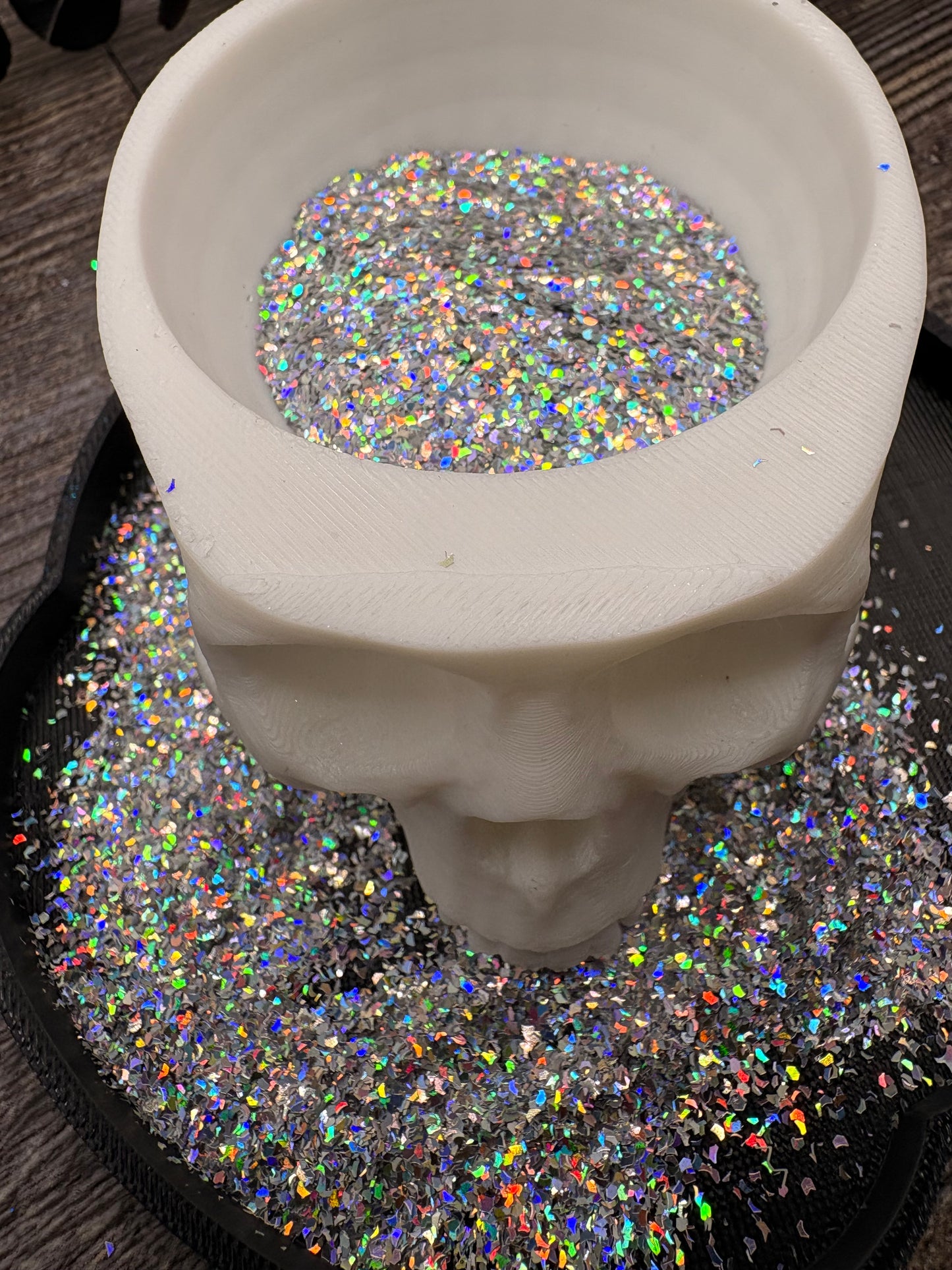 Kaleidoscope Shard: irregular cut shard holographic glitter mix, crafting supplies glitter, craft glitter, polyester glitter for crafts