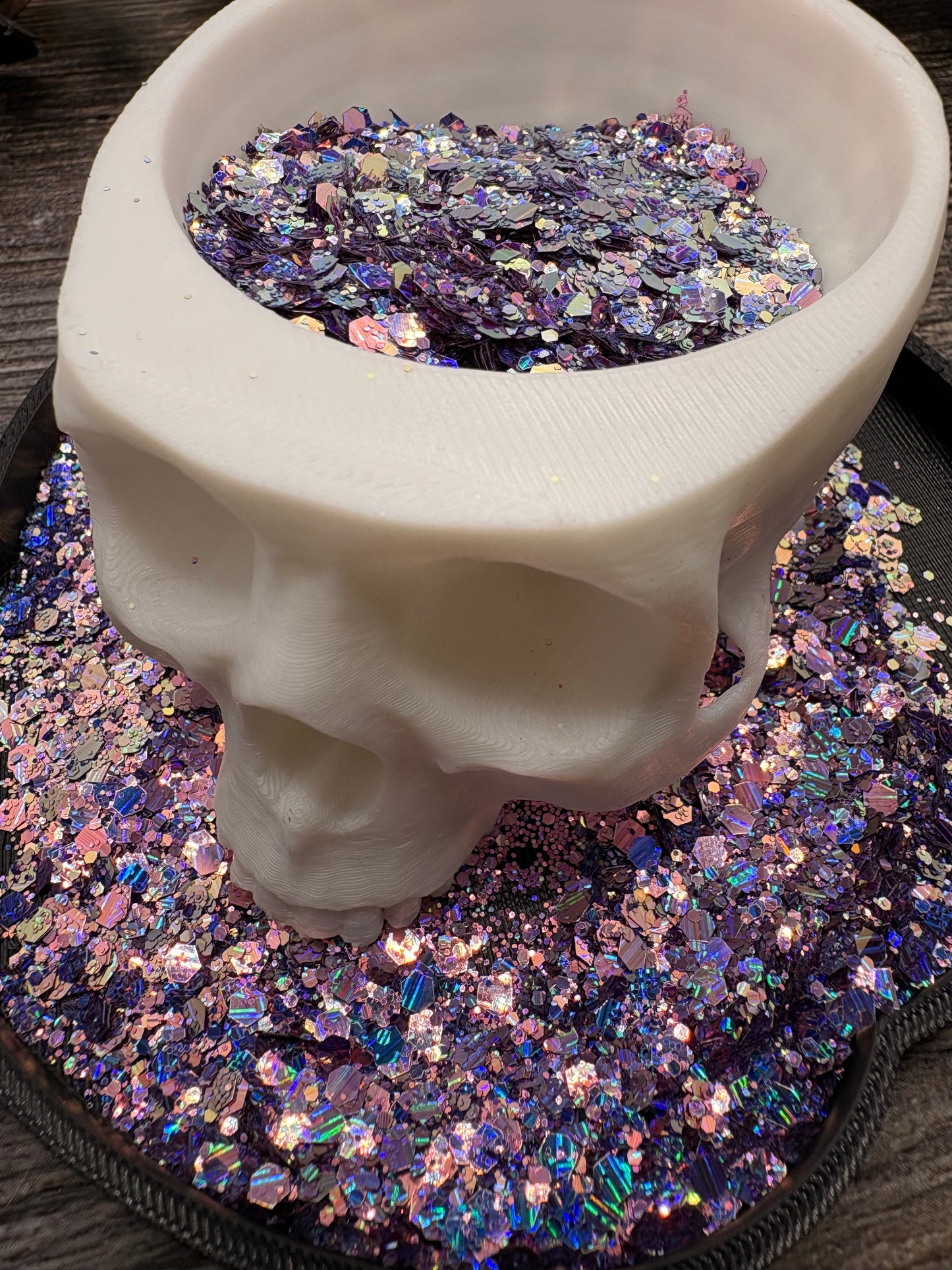 Astrial: Color Shift Holographic Chunky Glitter Mix, crafting supplies glitter, craft glitter, polyester glitter for crafts