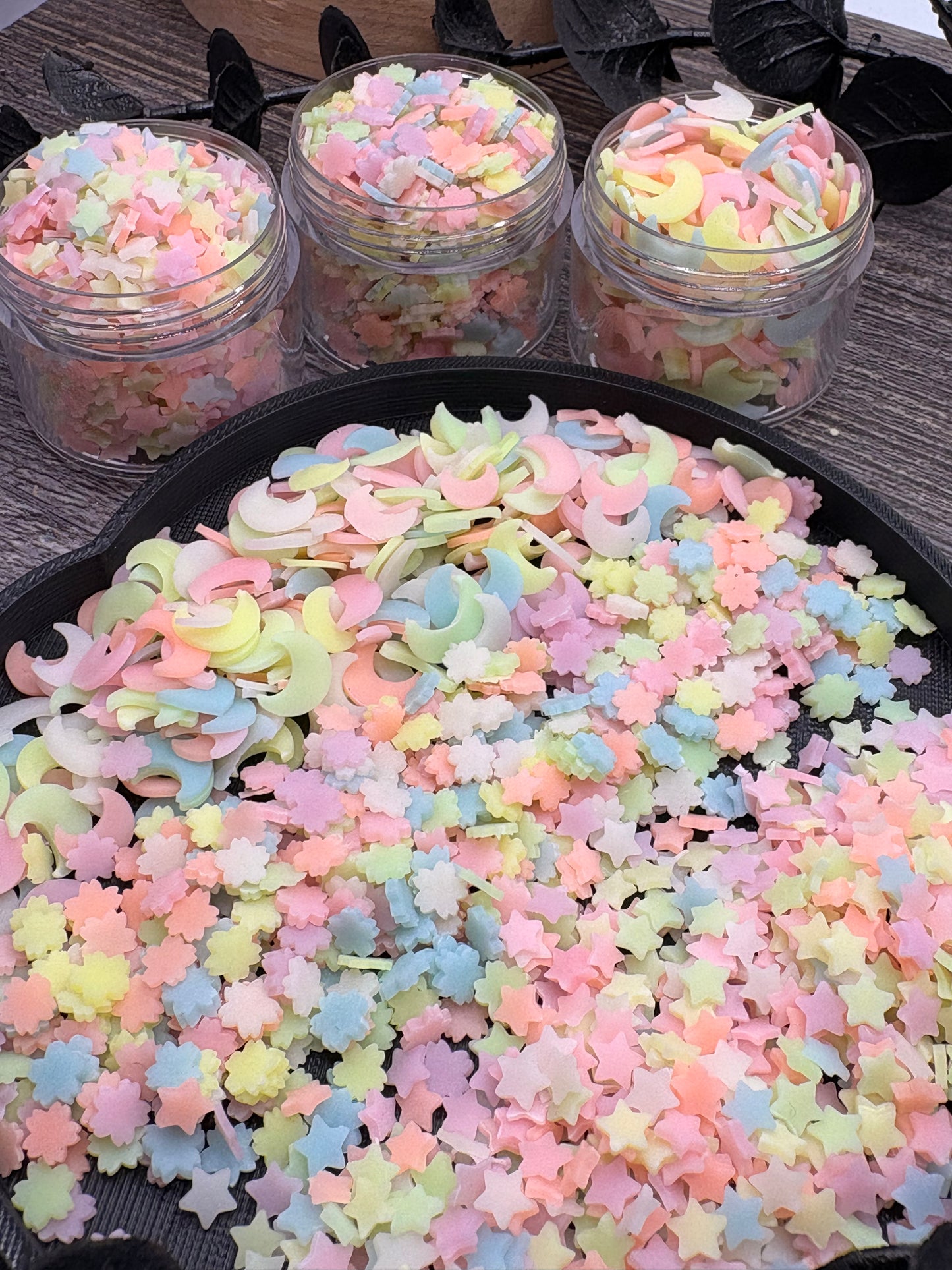Glow Mix 3-pack Clay Slice Bundle, 10g per jar