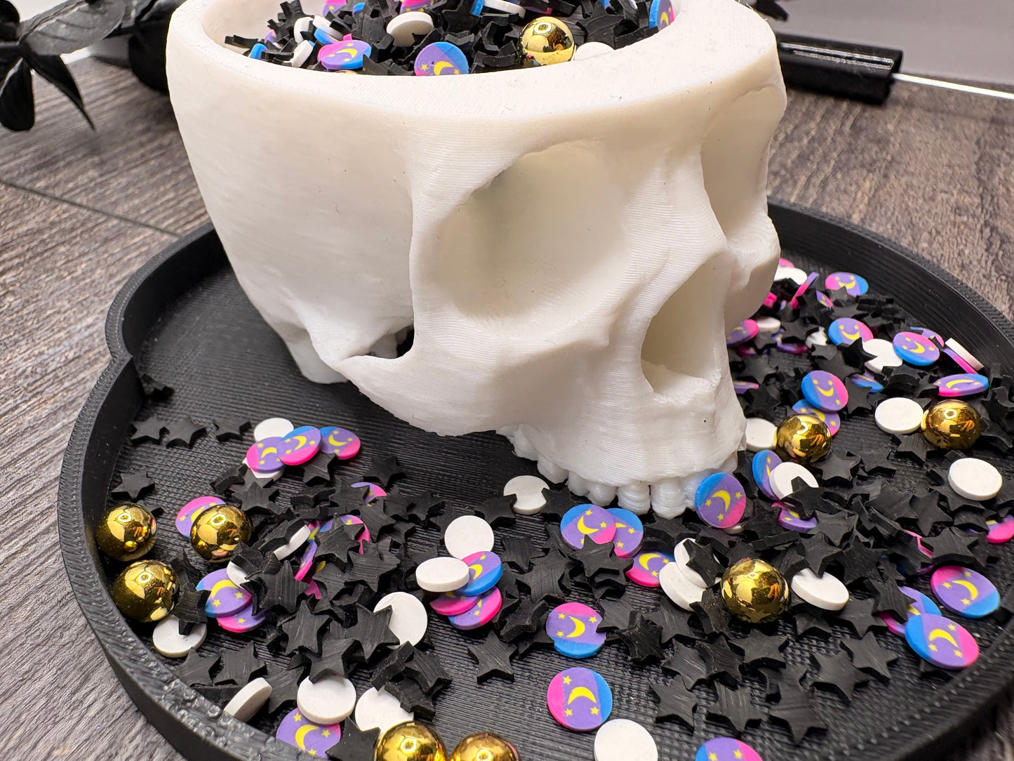 Practical Magic Filler: Mixed Media clay filler, resin accents, cute shaker fillers, crafting additives 1oz Wt.