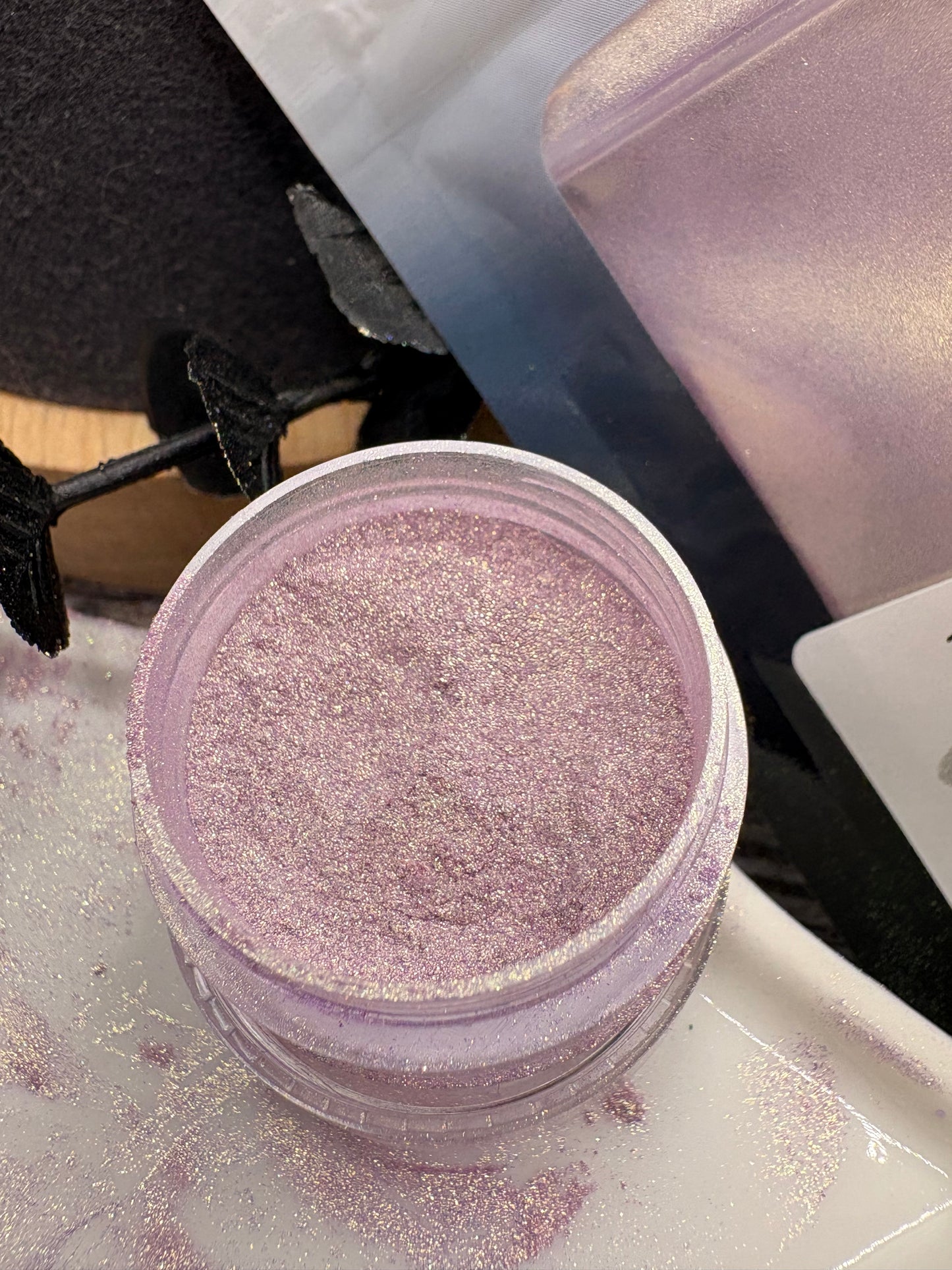 Bashful Mica Ultra Chameleon shift powder, Mica powder for additives in crafting, chameleon color shifting powder 5g wt.