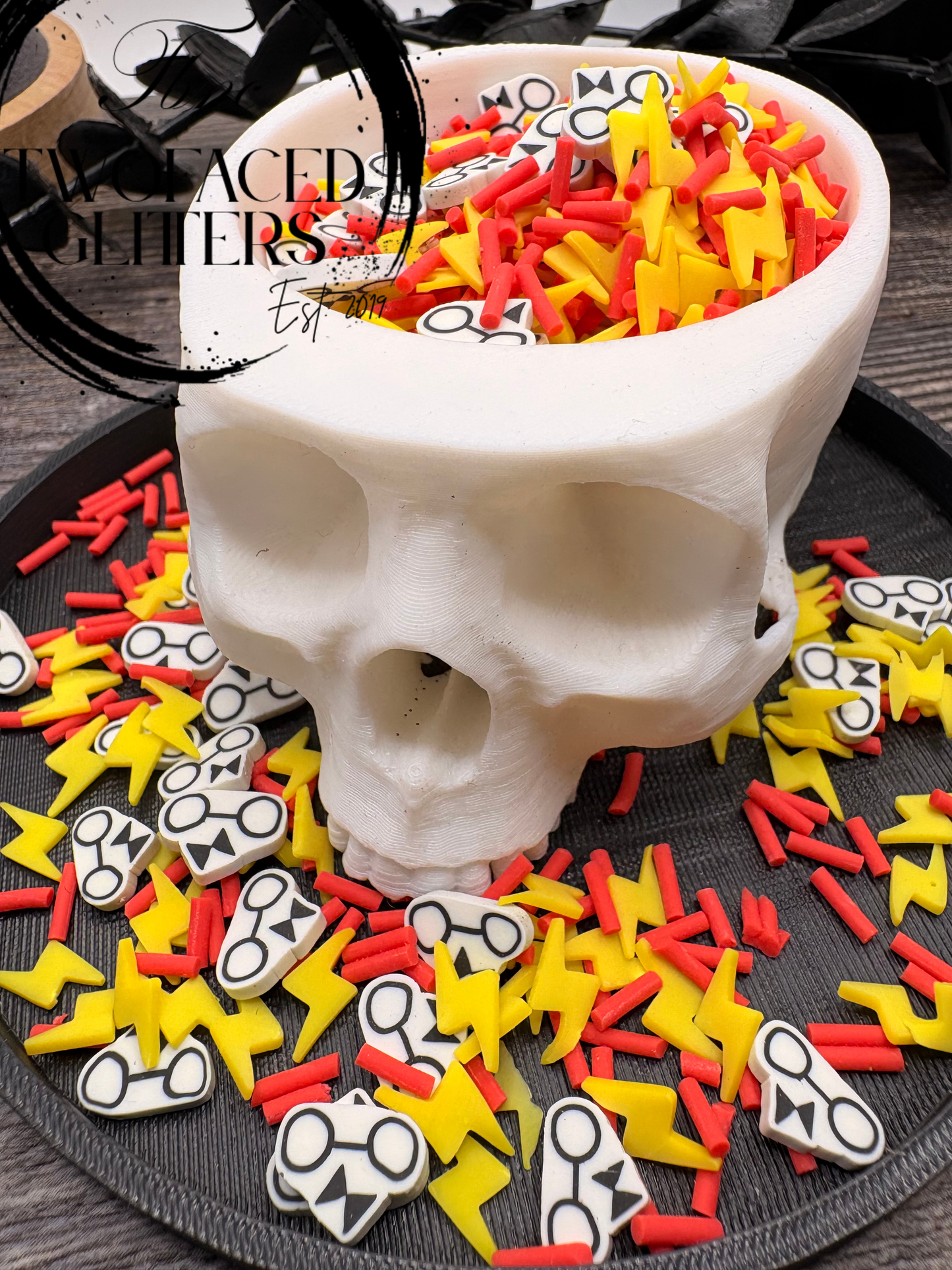 Potter Filler: Mixed Media clay filler, resin accents, cute shaker fillers, crafting additives 1oz Wt.
