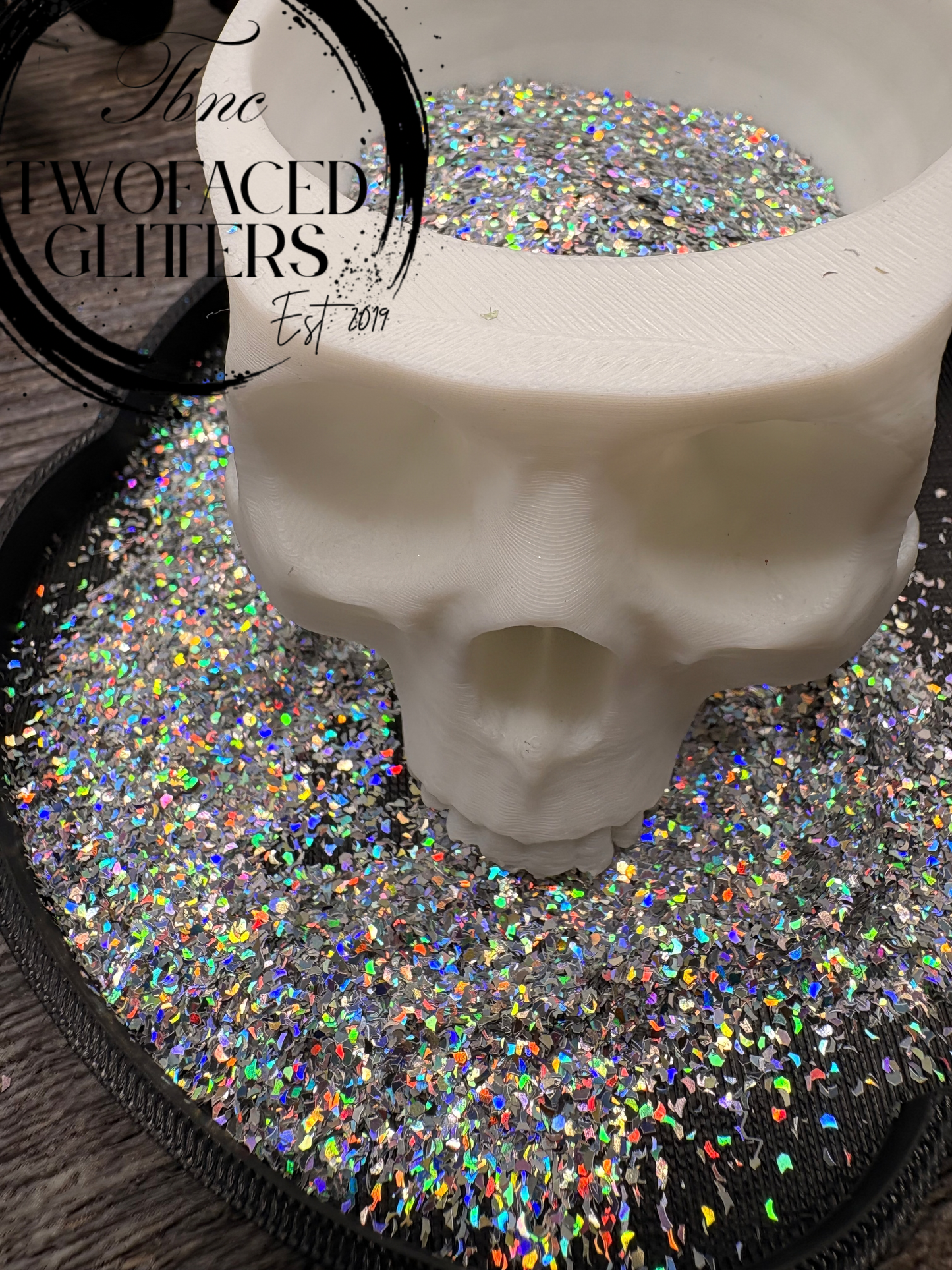 Kaleidoscope Shard: irregular cut shard holographic glitter mix, crafting supplies glitter, craft glitter, polyester glitter for crafts