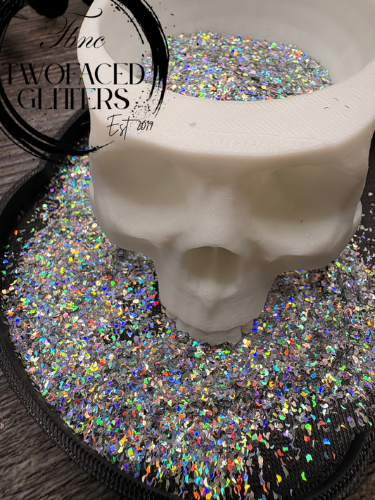 Kaleidoscope Shard: irregular cut shard holographic glitter mix, crafting supplies glitter, craft glitter, polyester glitter for crafts