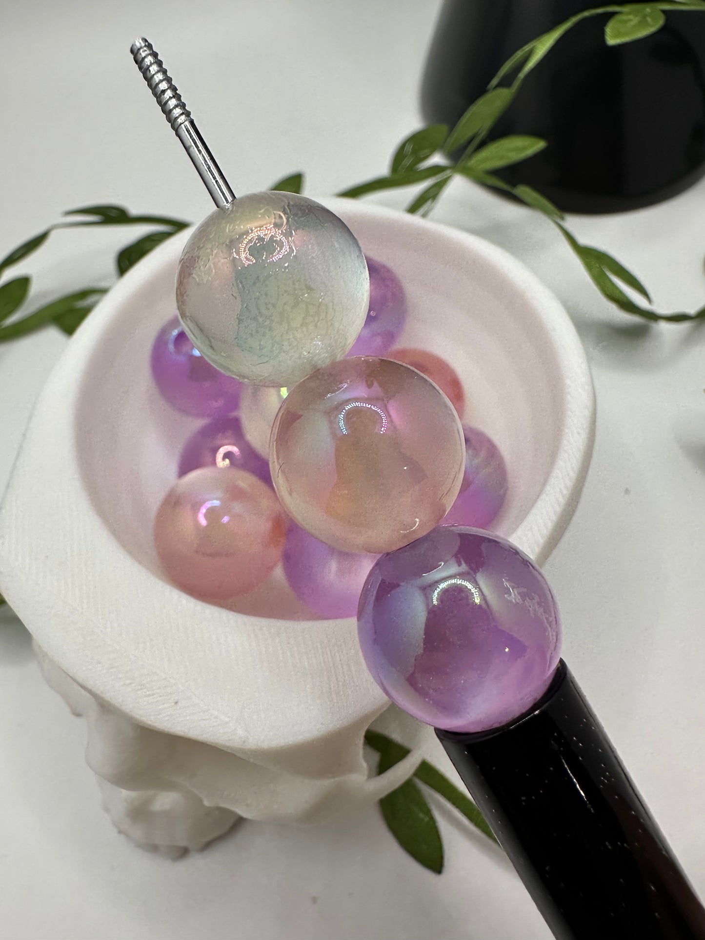Mixed Cat eye bubblegum bead, acrylic 15.5mm beads for pens, beading supplies, beading, Cateye