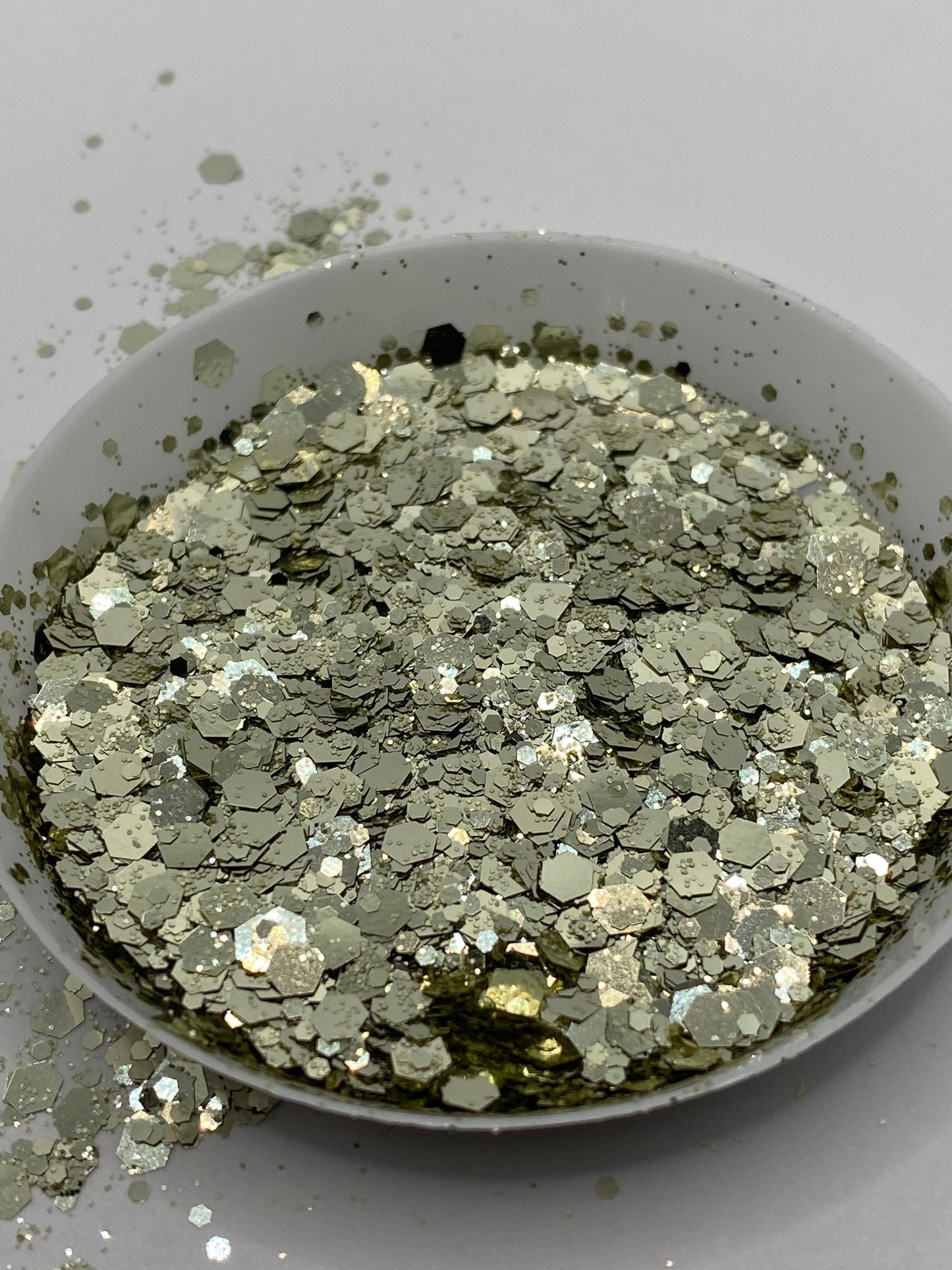 Richie-Rich: Metallic chunky glitter mix, hexagon chunky metallic glitter, custom mix, resin glitter, crafting