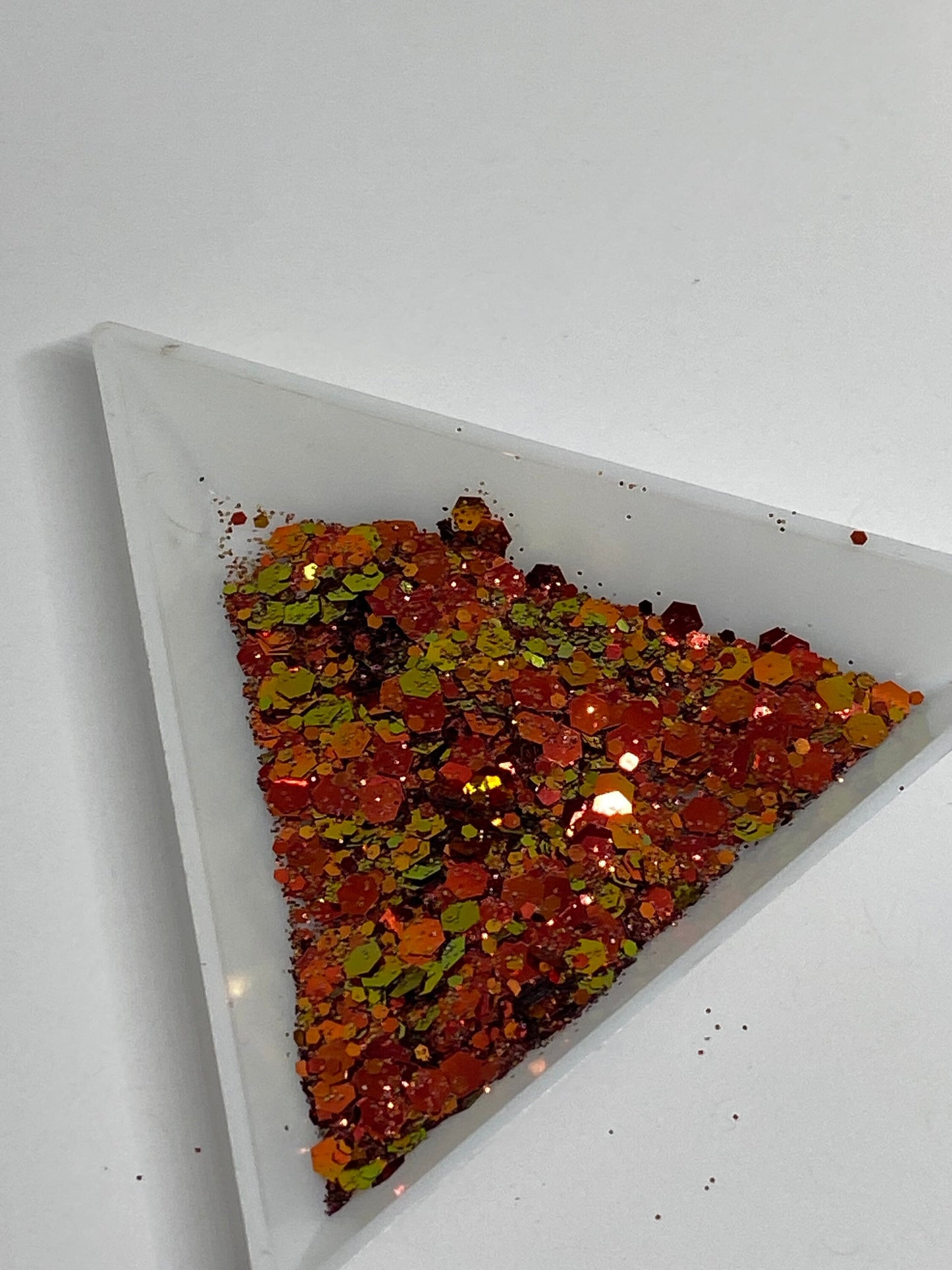 Ember: Chameleon color shifting chunky glitter mix, red/orange color shifting glitter, custom mix, plastic glitter, resin glitter, crafting