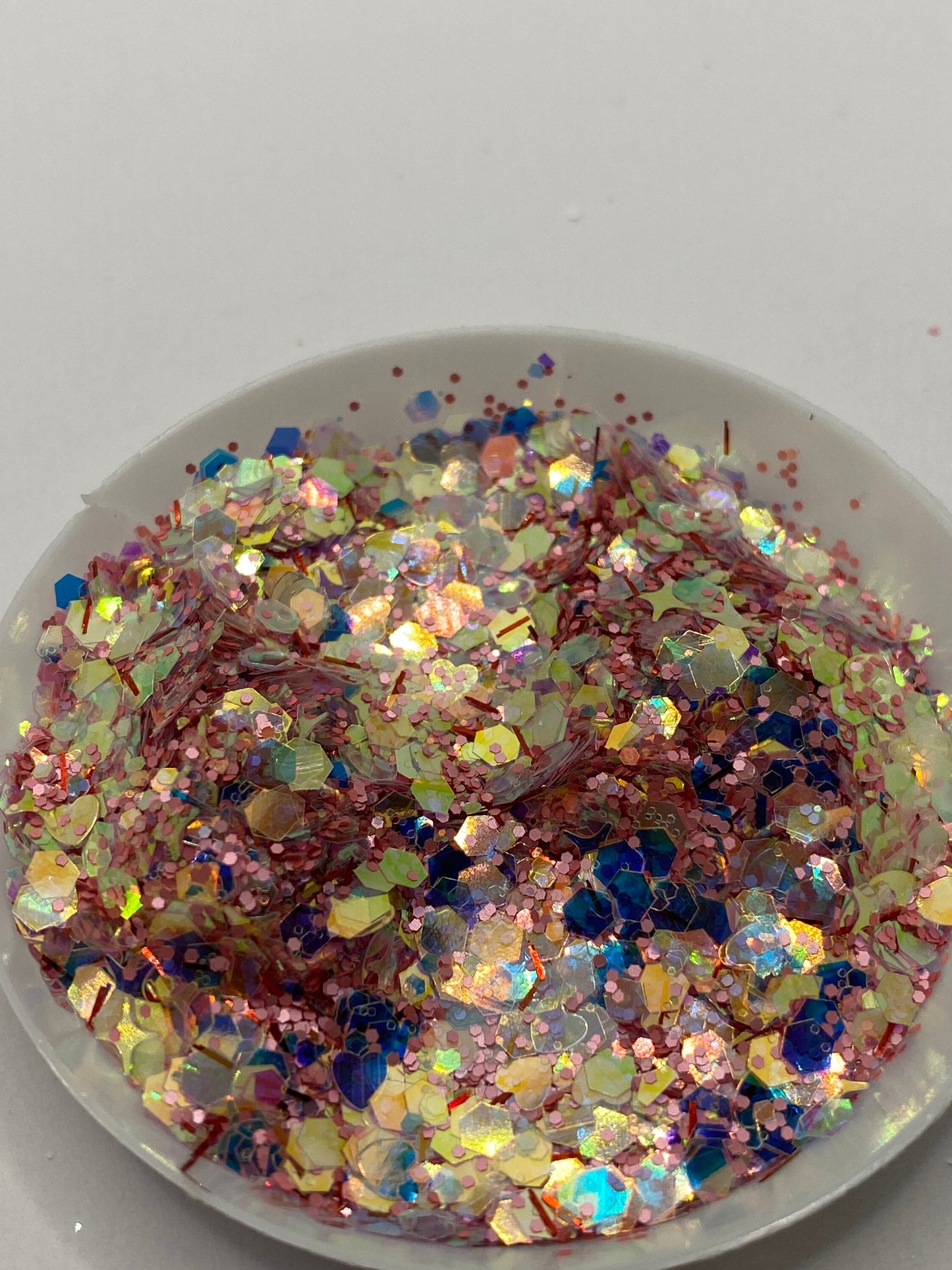 KALISPELL: color shifting chunky sequins glitter mix, multi holo color shifting glitter, custom mix, resin glitter, crafting