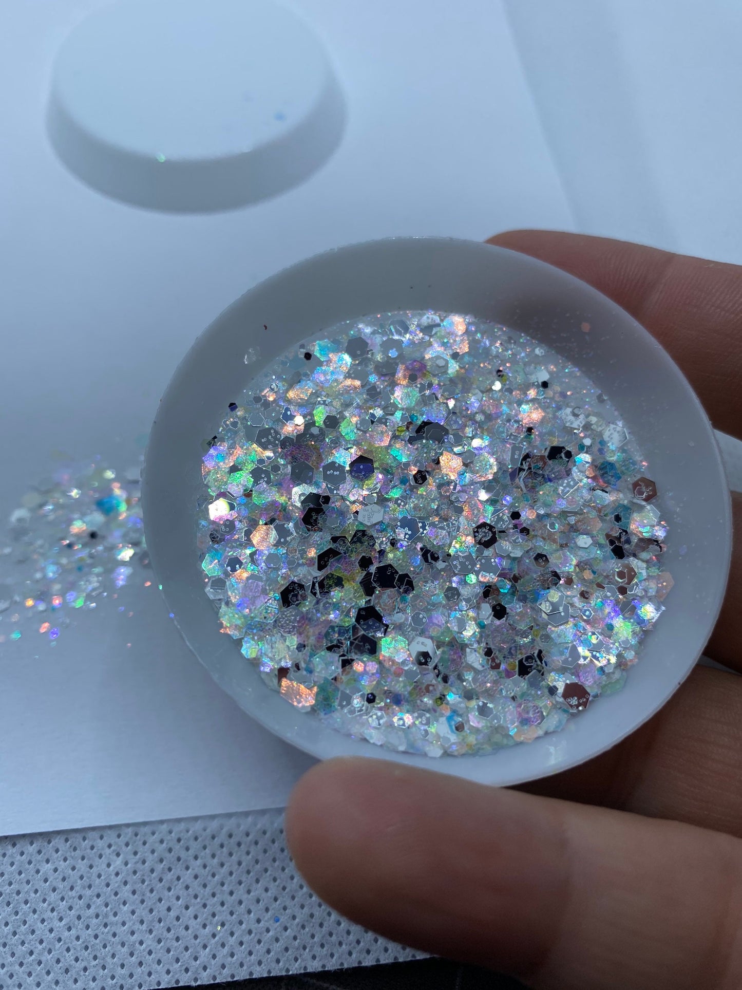 Mirror Mirror: holo-chunky glitter mix, crafting supplies glitter, custom mix, resin supplies, resin glitter, mix holo glitter