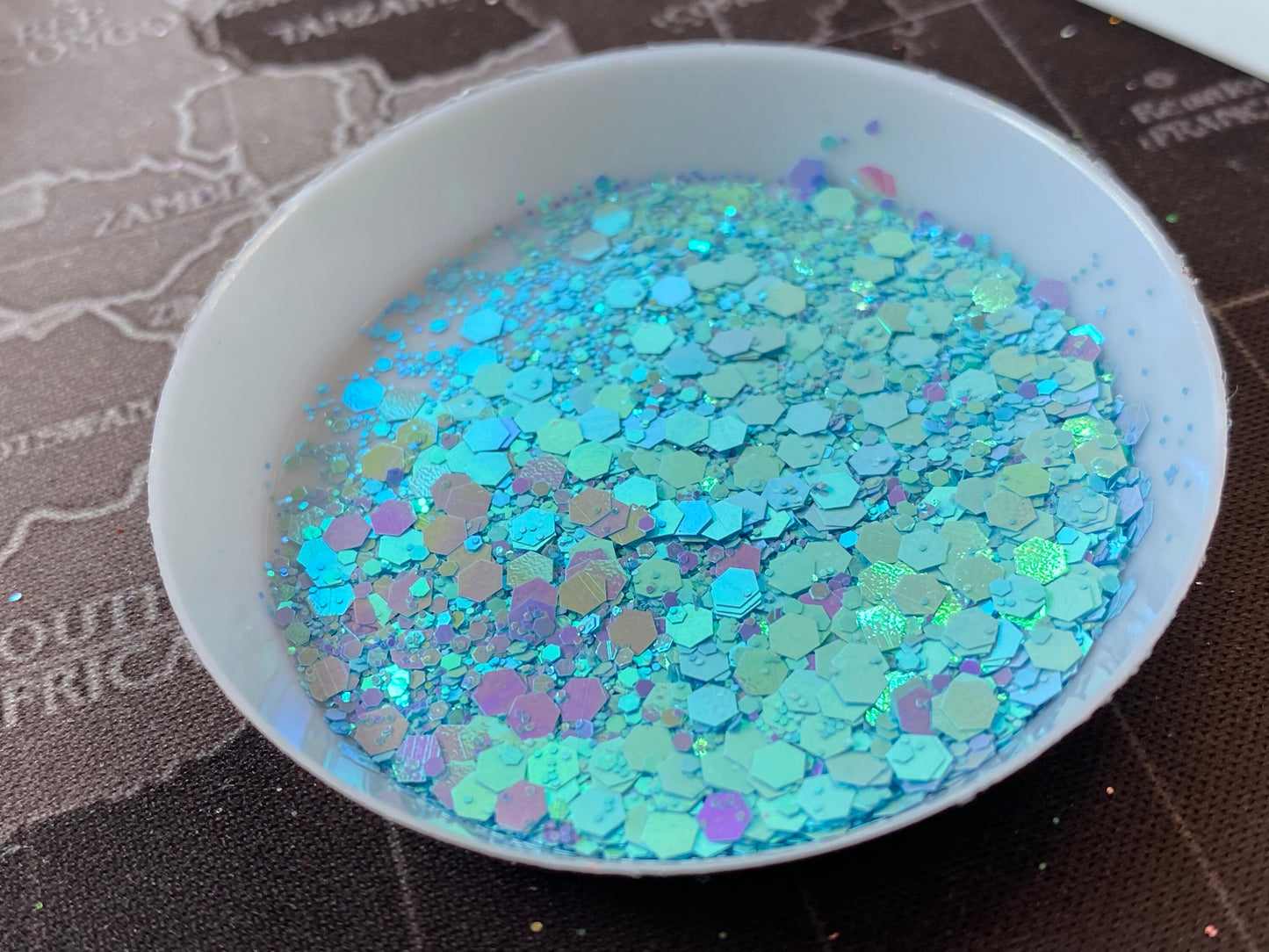 Pastel parade: holo-chunky glitter mix, crafting supplies glitter, custom mix, resin supplies, resin glitter, mix holo glitter