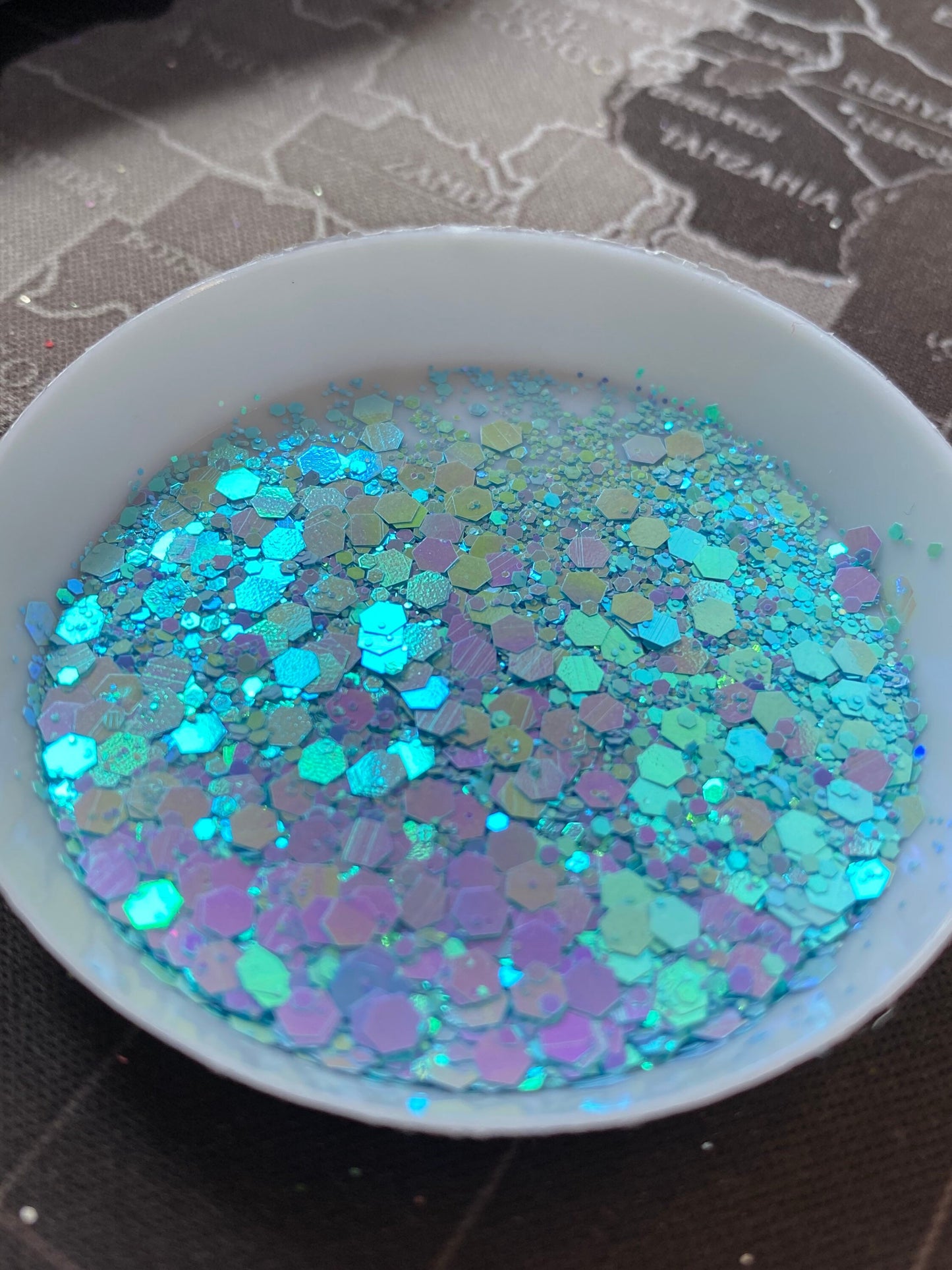 Pastel parade: holo-chunky glitter mix, crafting supplies glitter, custom mix, resin supplies, resin glitter, mix holo glitter