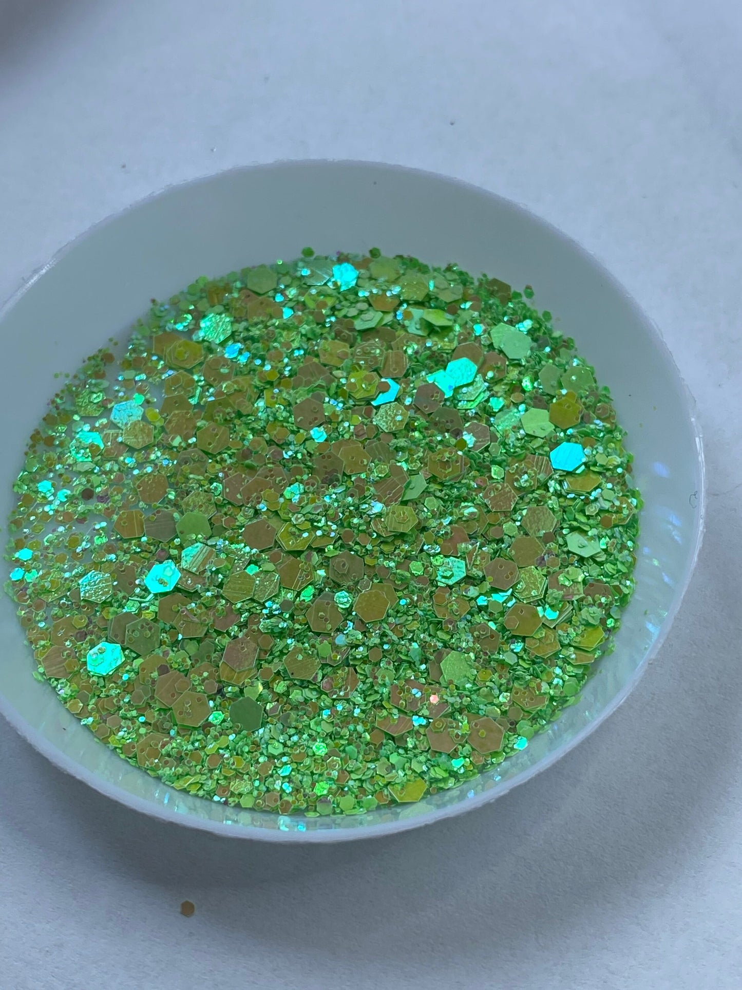 GrinchedOut: Chameleon color shifting chunky glitter mix, red/orange color shifting glitter, custom mix, glitter, resin glitter, crafting