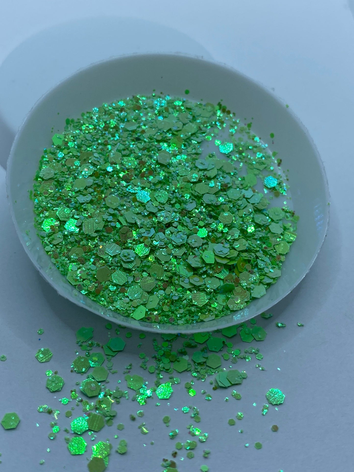 GrinchedOut: Chameleon color shifting chunky glitter mix, red/orange color shifting glitter, custom mix, glitter, resin glitter, crafting