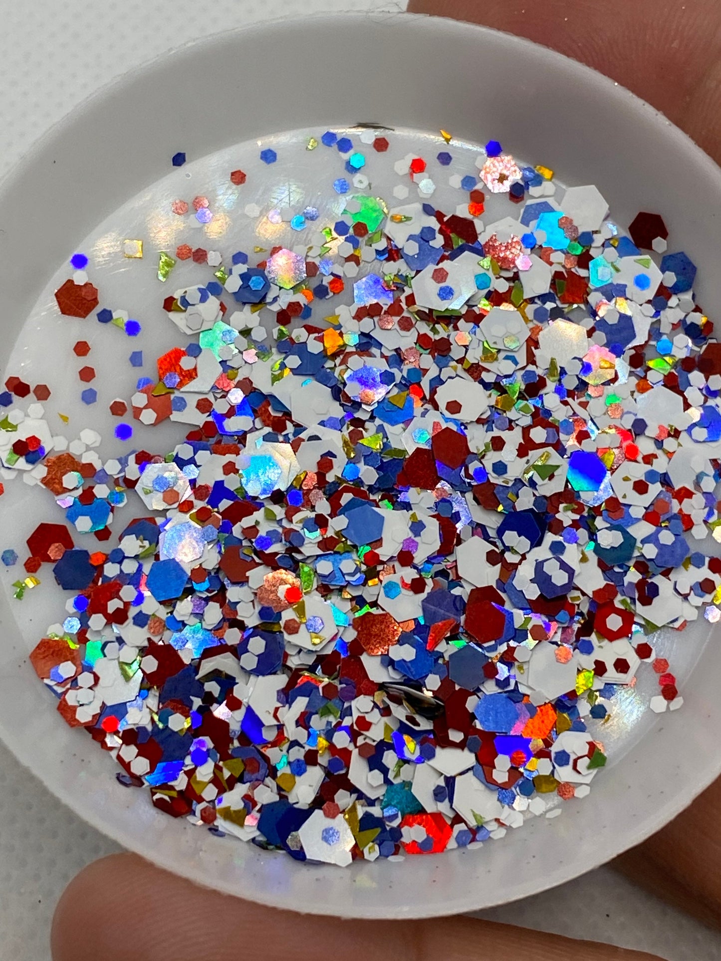 Capt’n Ameri: metallic -chunky glitter mix, crafting supplies glitter, custom mix, resin supplies, resin glitter, crafting, metallic glitter