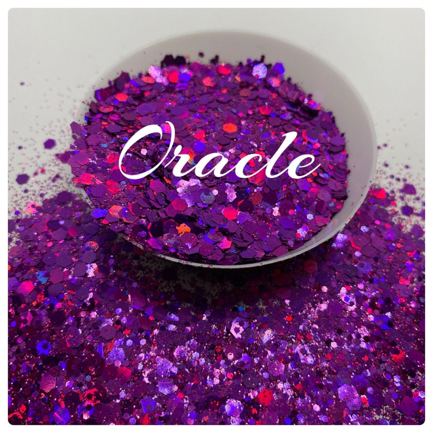 Oracle: Chameleon color shifting chunky glitter mix color shifting glitter, custom mix, resin glitter, crafting