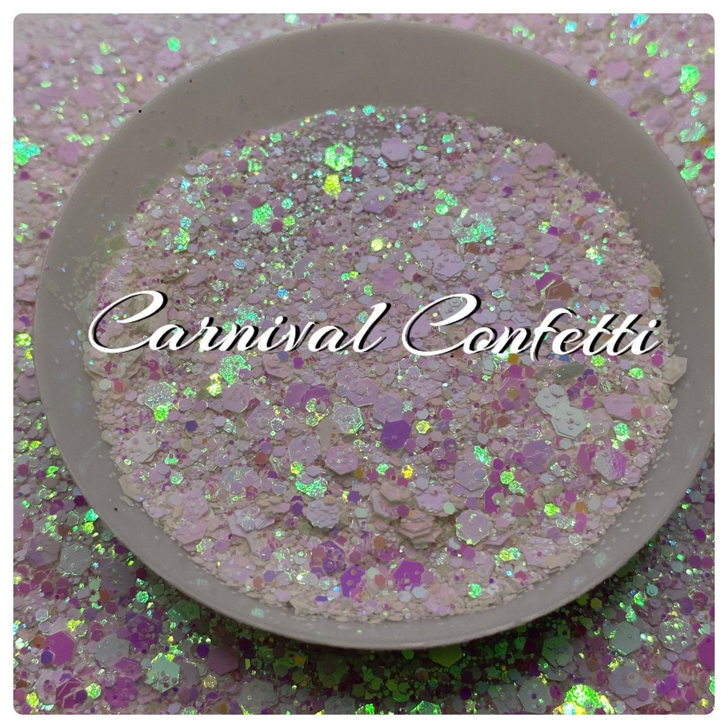 Carnival Confetti: holo-chunky glitter mix, crafting supplies glitter, custom mix, resin supplies, resin glitter, mix holo glitter