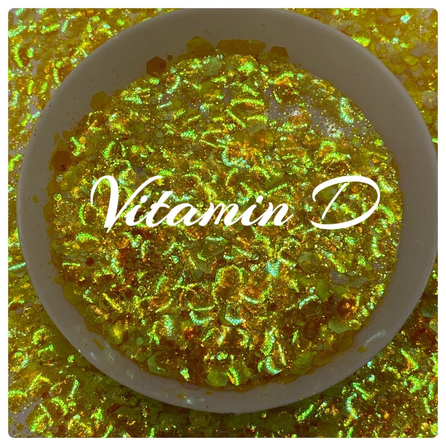 Vitamin D: chameleon holo-chunky glitter mix, crafting supplies glitter, custom mix, resin supplies, resin glitter, mix holo glitter