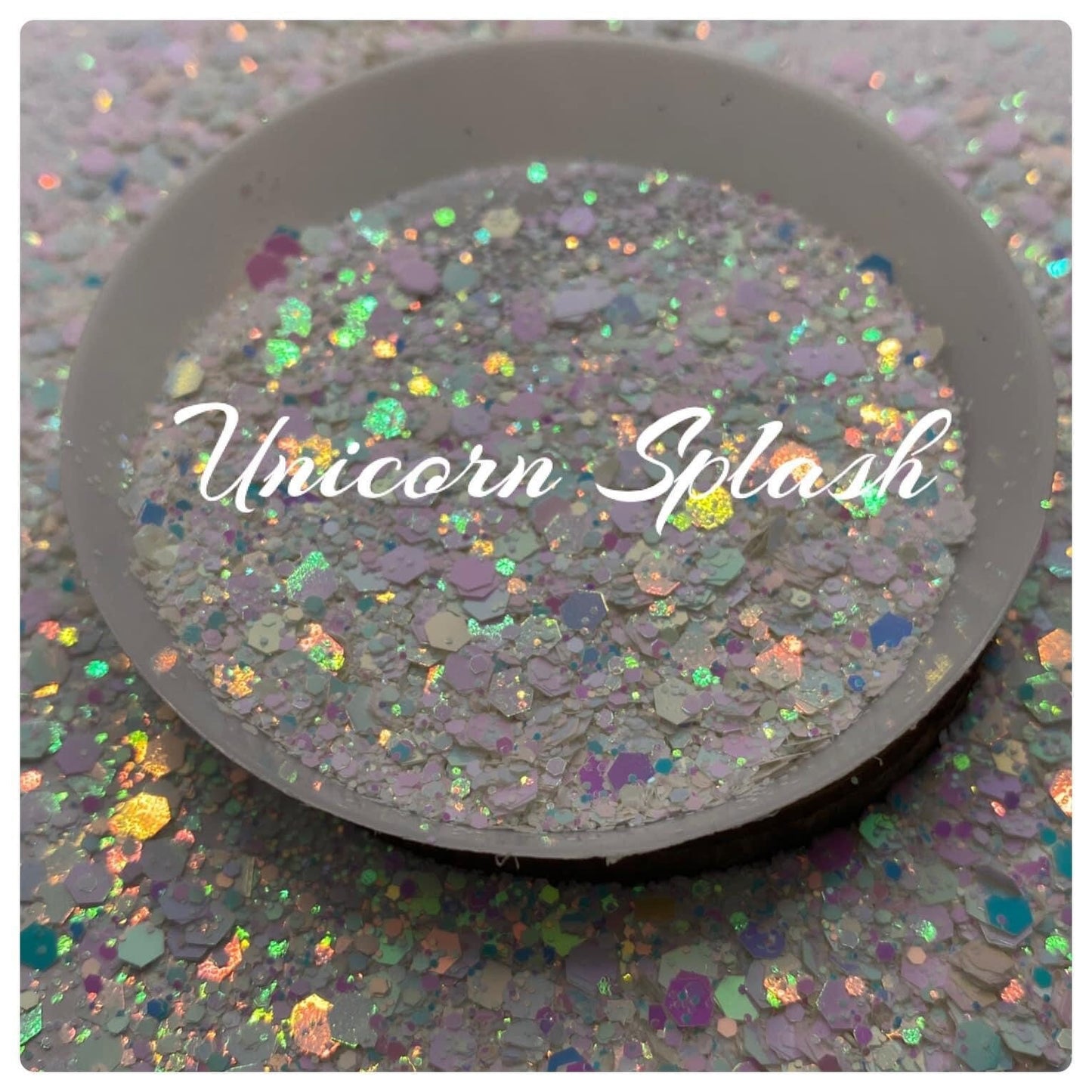 Unicorn Splash: holo-chunky glitter mix, crafting supplies glitter, custom mix, resin supplies, resin glitter, mix holo glitter