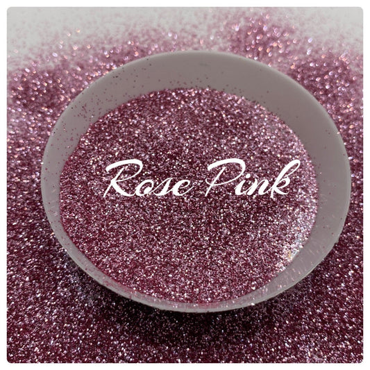 Rose Pink, fine pink glitter, glitters, fine grain glitter, resin glitter, pink plain, crafting supplies, high quality glitter