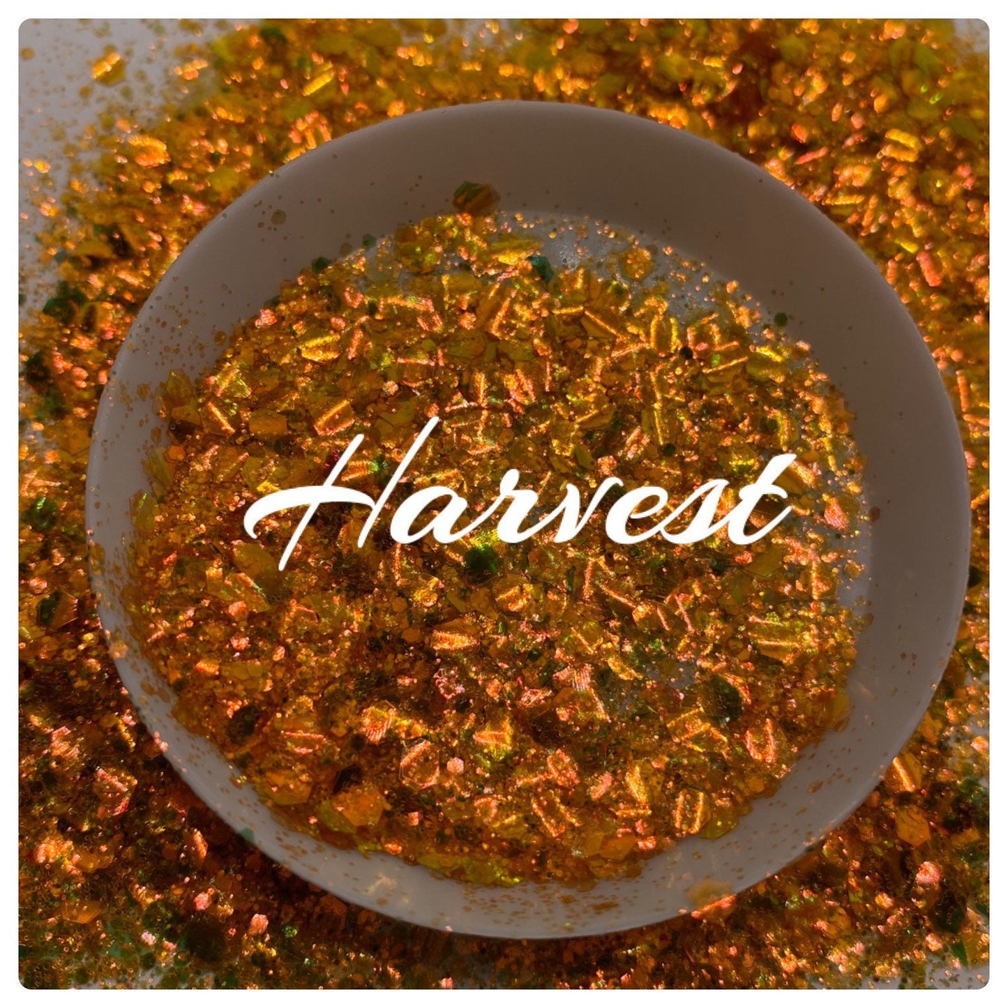 Harvest: chameleon iridescent chunky glitter mix, crafting supplies glitter, custom mix, resin supplies, resin glitter, mix glitter