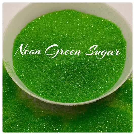 Neon Green, fine bright glitter, sugar glitters, fine grain glitter, resin glitter, bright green, crafting supplies, high quality glitter