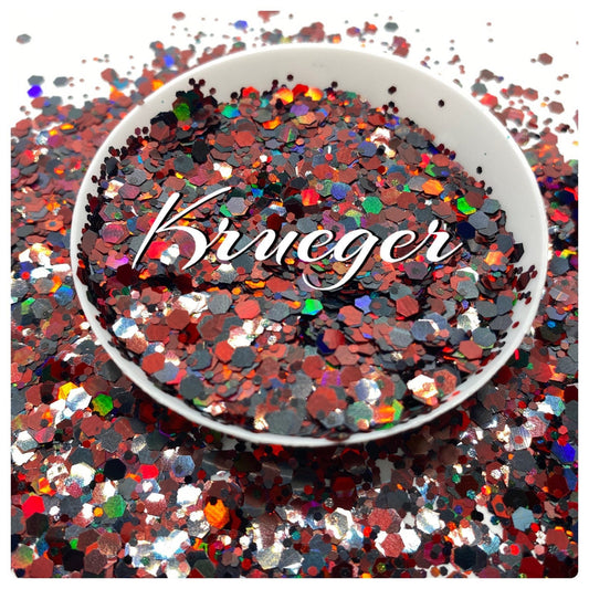 Krueger: Chameleon chunky glitter mix, crafting supplies glitter, custom mix, resin supplies, resin glitter, glitter