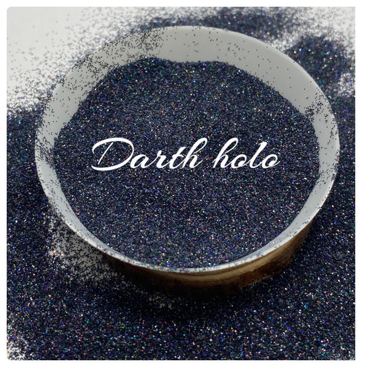 DARTH Holo, fine glitter, glitters, fine grain glitter, resin glitter, holographic, crafting supplies, high quality glitter