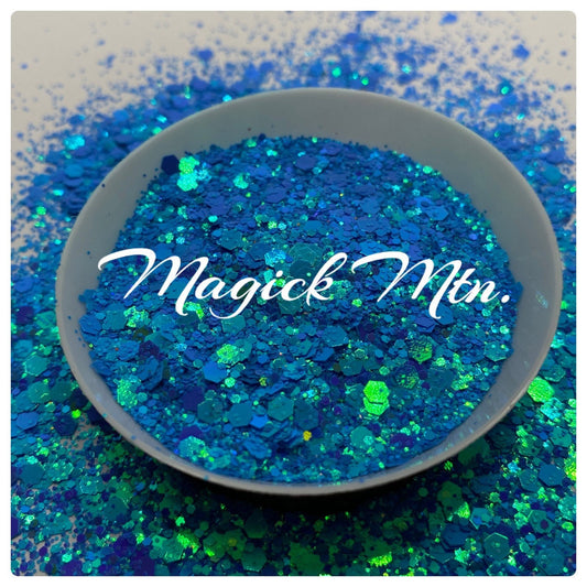 Magick Mtn: chameleon -chunky glitter mix, crafting supplies glitter, custom mix, resin supplies, resin glitter, mix holo glitter