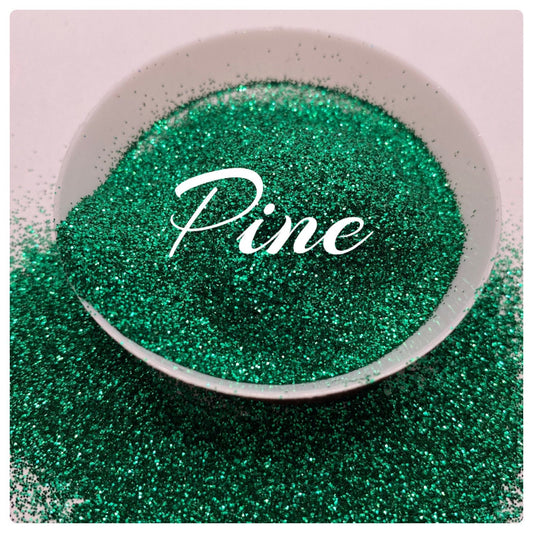 Pine , fine green glitter, glitters, fine grain glitter, resin glitter, green plain, crafting supplies, high quality glitter