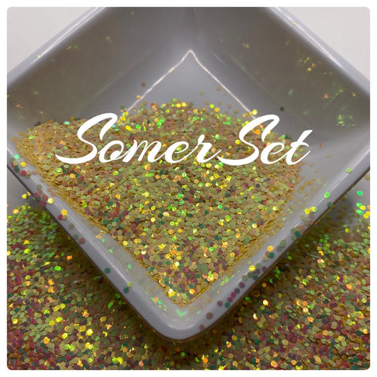 Somerset: Chameleon color shifting chunky glitter mix color shifting glitter, custom mix, resin glitter, crafting