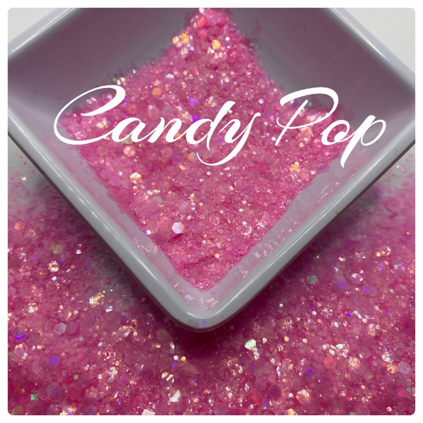 Candy Pop: holo-chunky glitter mix, crafting supplies glitter, custom mix, resin supplies, resin glitter, mix holo glitter