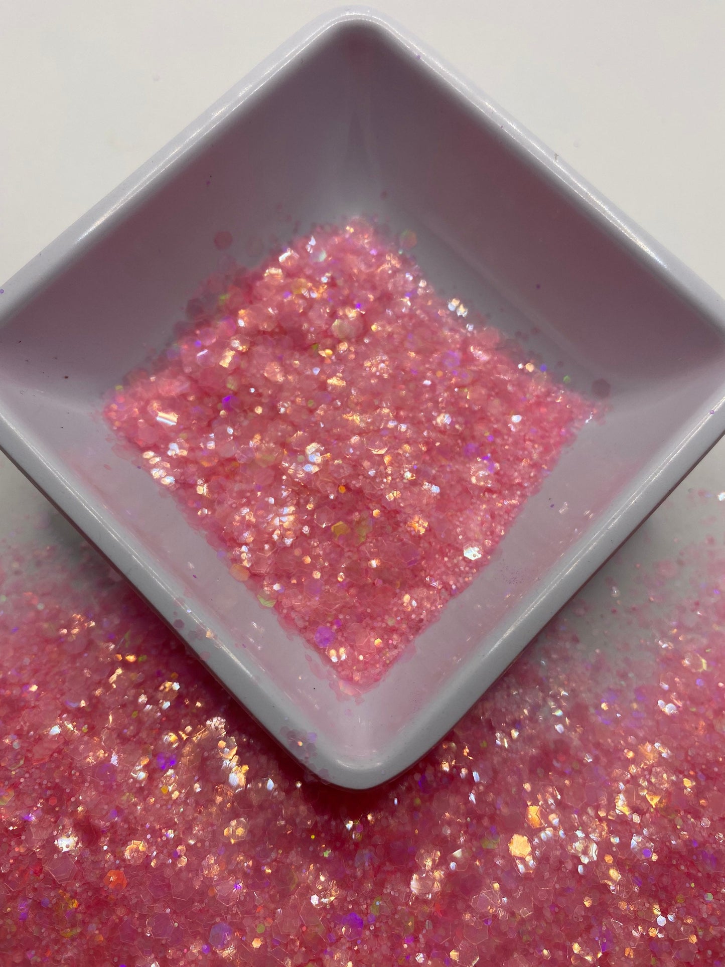 Double Bubble: holo-chunky glitter mix, crafting supplies glitter, custom mix, resin supplies, resin glitter, mix holo glitter