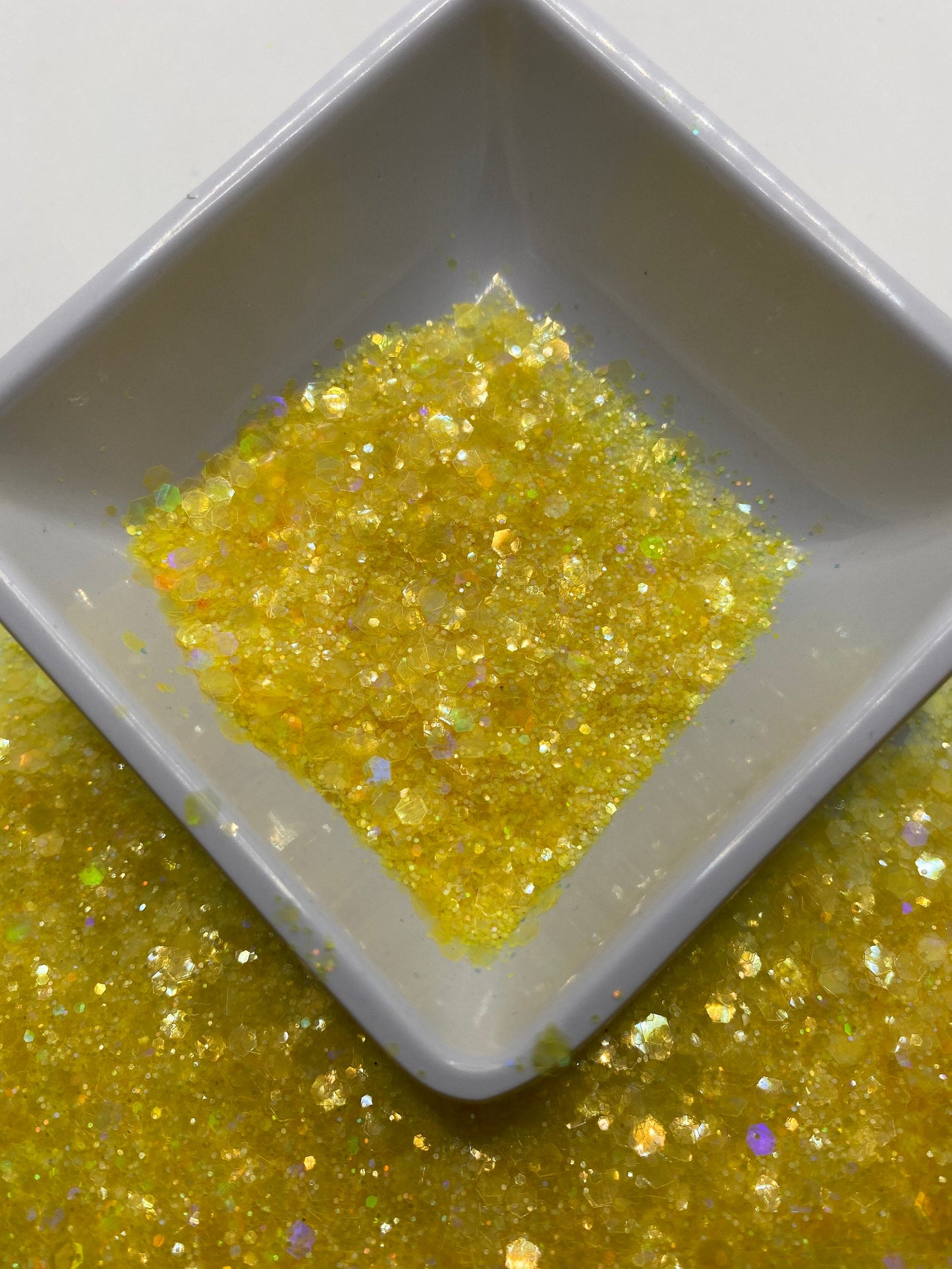 Sunflower kiss: holo-chunky glitter mix, crafting supplies glitter, custom mix, resin supplies, resin glitter, mix holo glitter