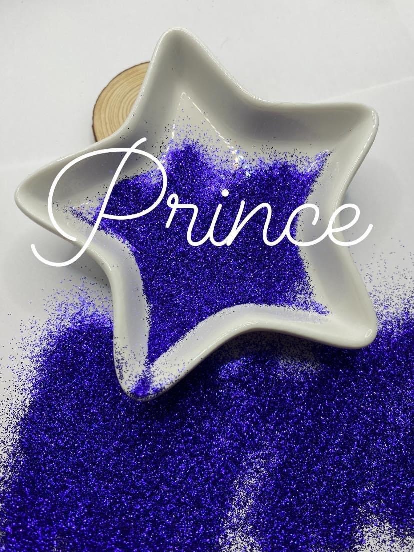 Prince, fine glitter, glitters, fine grain glitter, resin glitter, crafting supplies, high quality glitter PET glitter deep purple