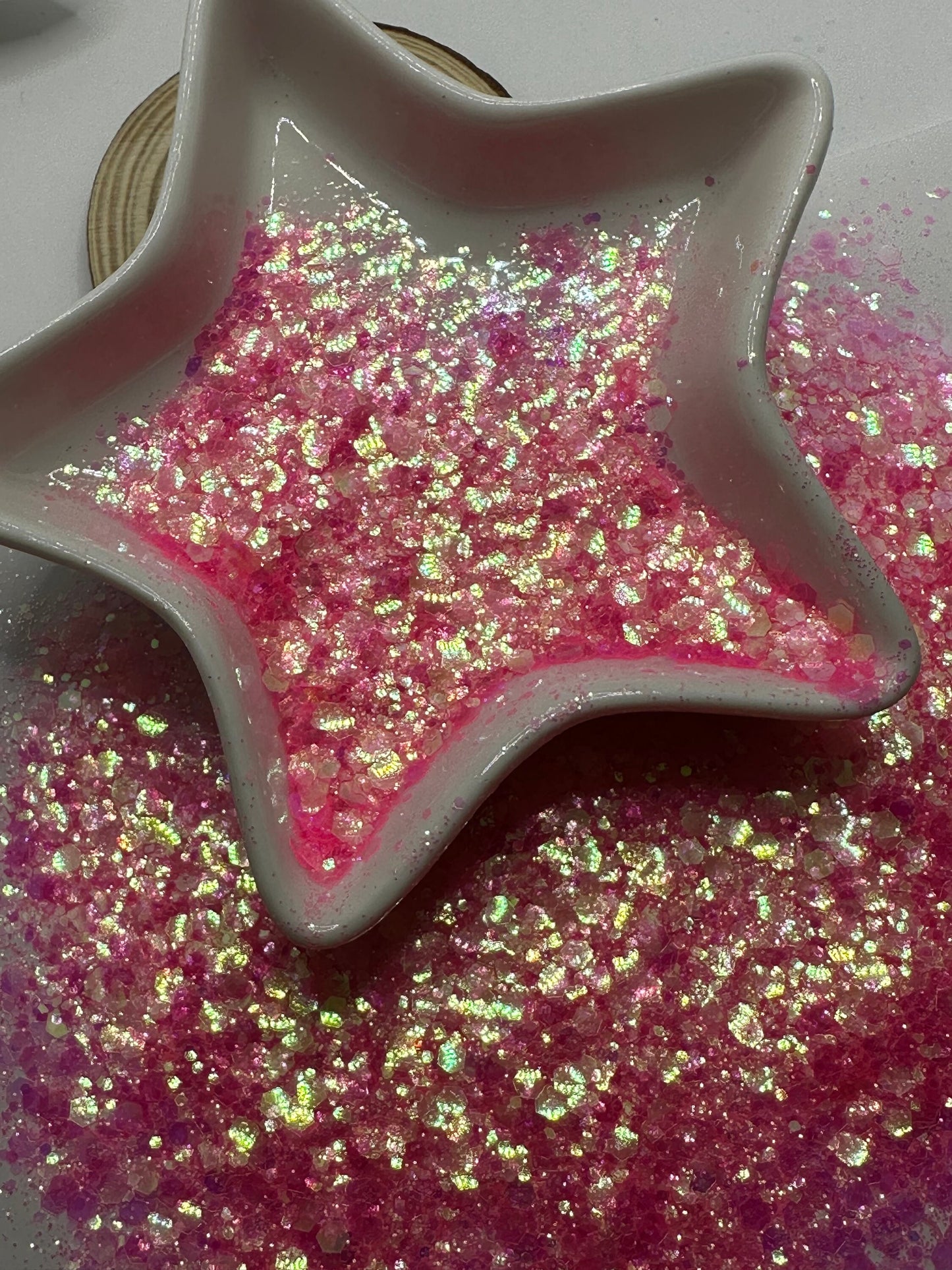 Bubblegum Princess: holo-chunky glitter mix, crafting supplies glitter, custom mix, resin supplies, resin glitter, mix holo glitter