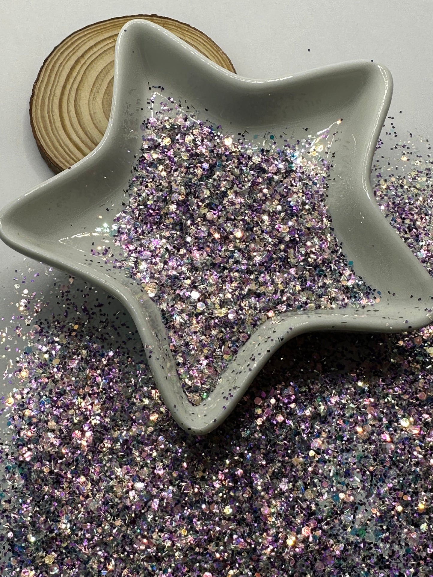 Sugar Plum: color shifting chunky sequins glitter mix, multi holo color shifting glitter, custom mix, resin glitter, crafting