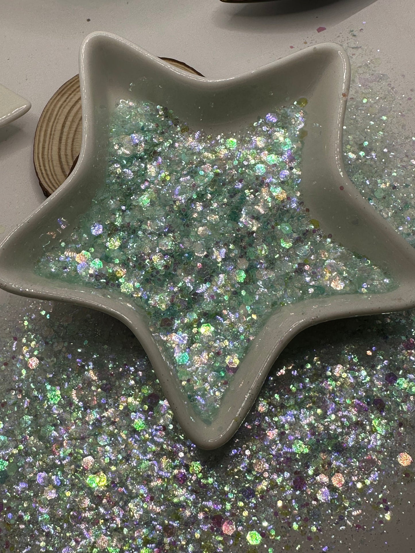Spring Zing: holo-chunky glitter mix, crafting supplies glitter, custom mix, resin supplies, resin glitter, mix holo glitter