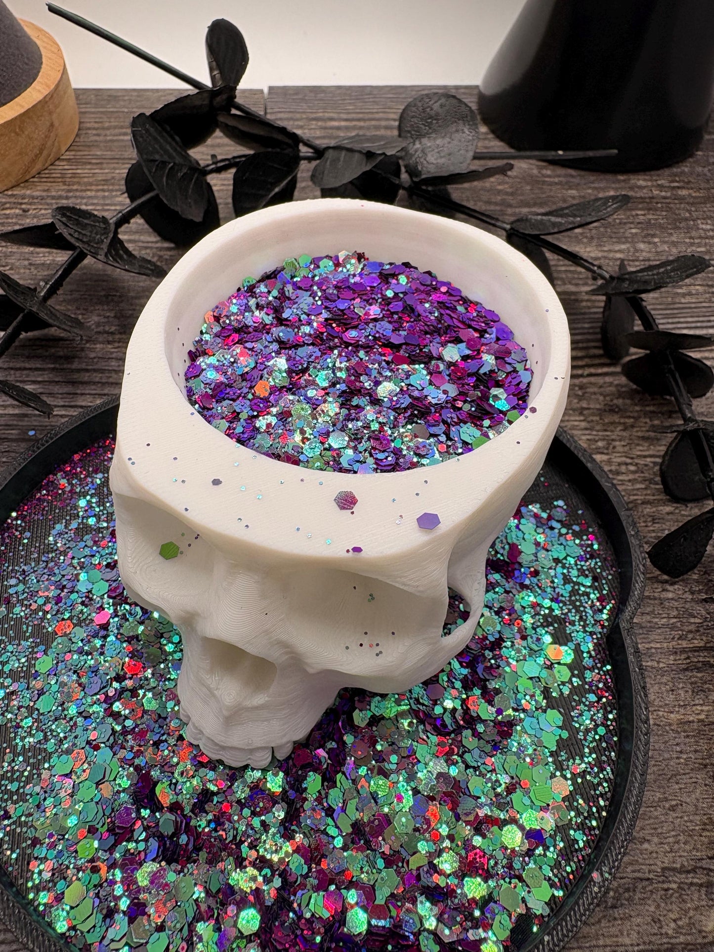 Zephyr: Chameleon color shifting chunky glitter mix color shifting glitter, custom mix, resin glitter, crafting