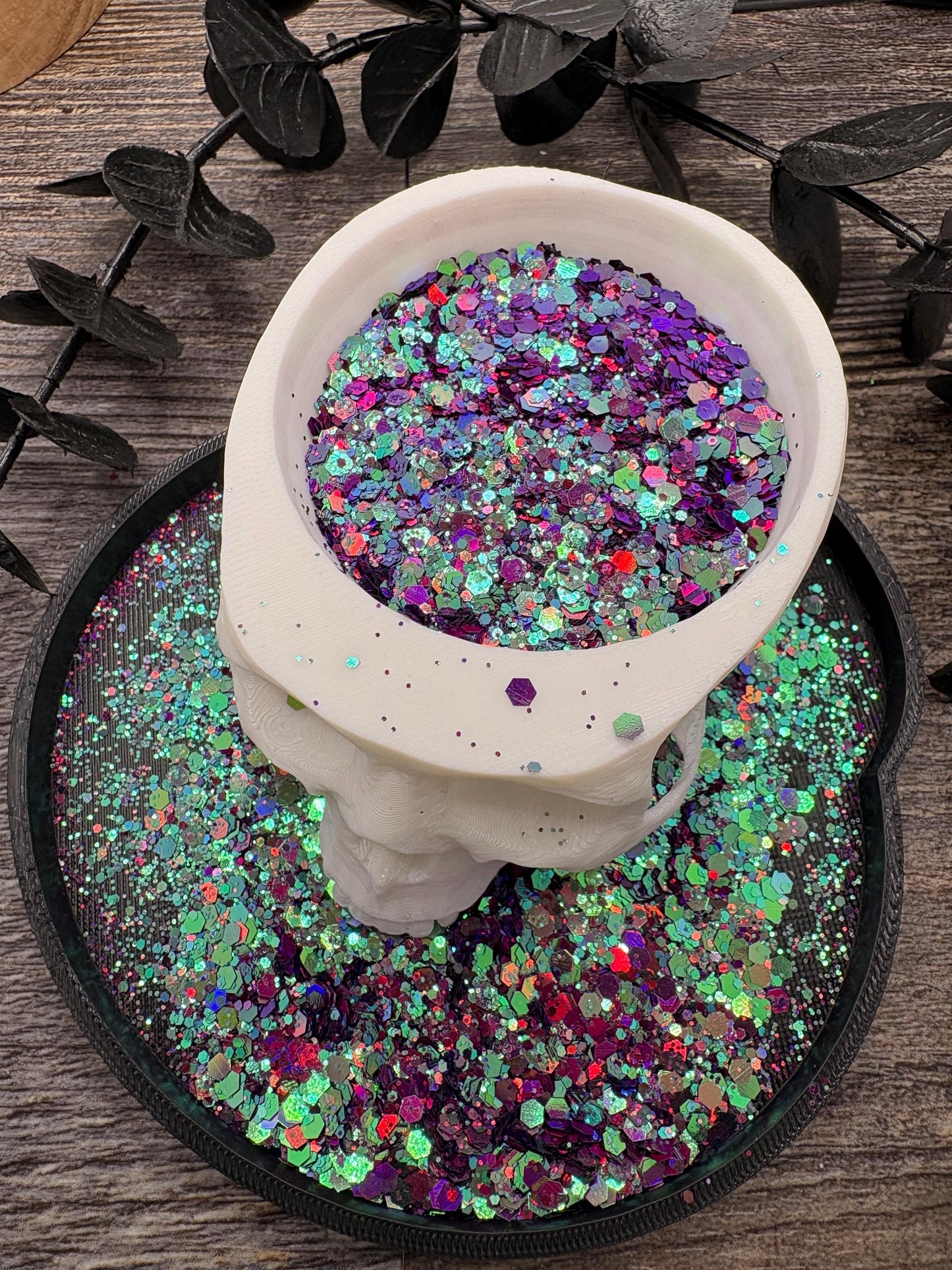 Zephyr: Chameleon color shifting chunky glitter mix color shifting glitter, custom mix, resin glitter, crafting